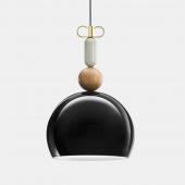 minimalista szines fuggesztek lampa vilagitas ebedlo nappali konyha fa fem fekete modern minimal formavivendi lampak asztal fole fenyes il fanale.jpg